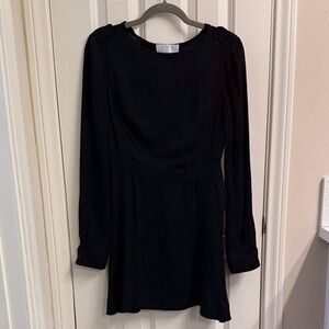 A.L.C. Classic Black long sleeve mini Dress
